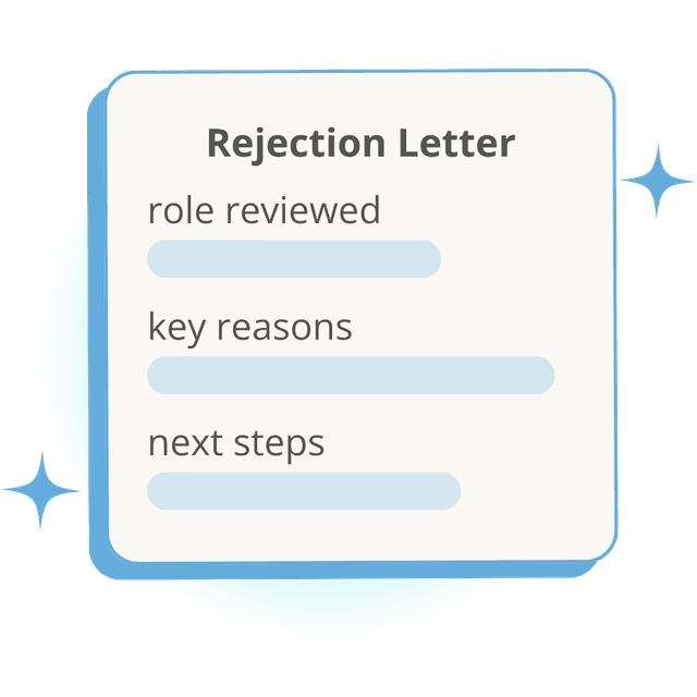 Lettera di Rifiuto illustation