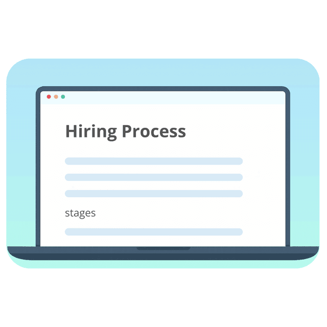 Ansettelsesprosess illustation